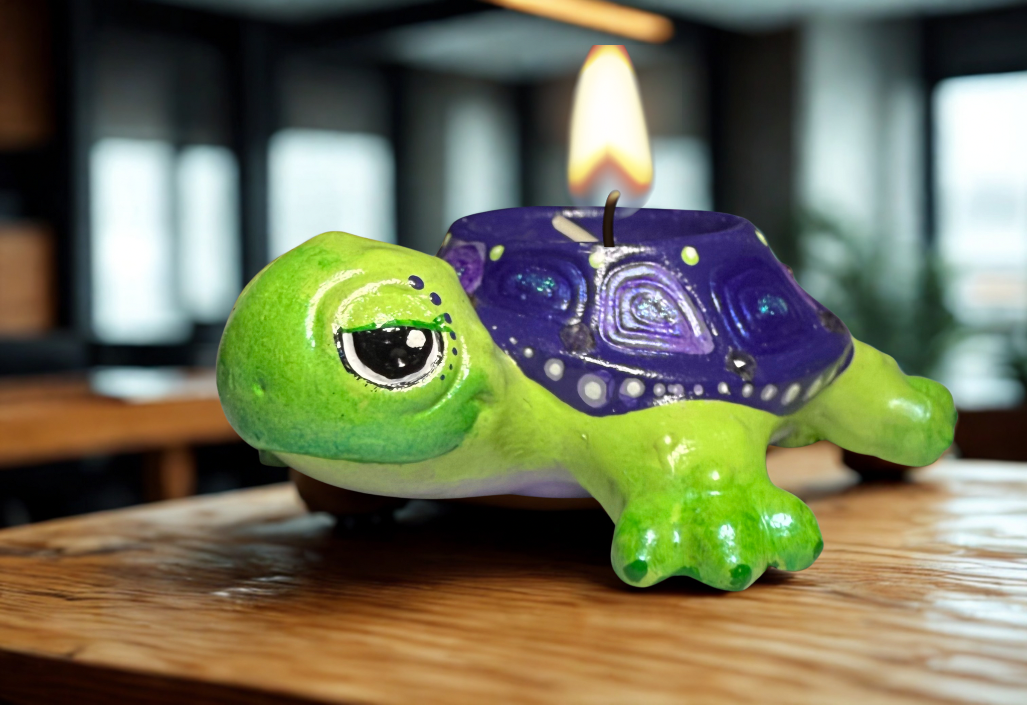 Shelly The Tealight Turtle