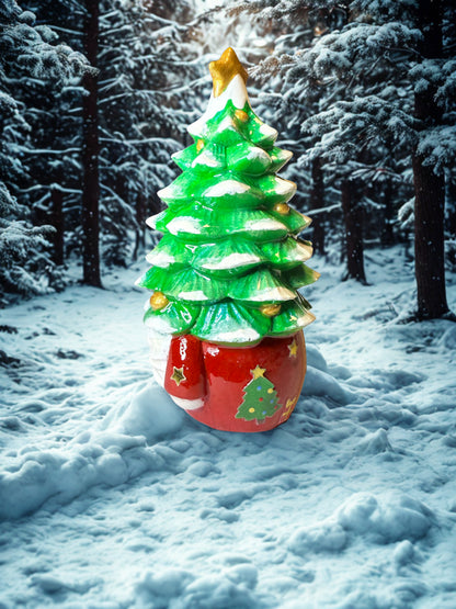 Holiday Tree Gnome| Christmas figurine