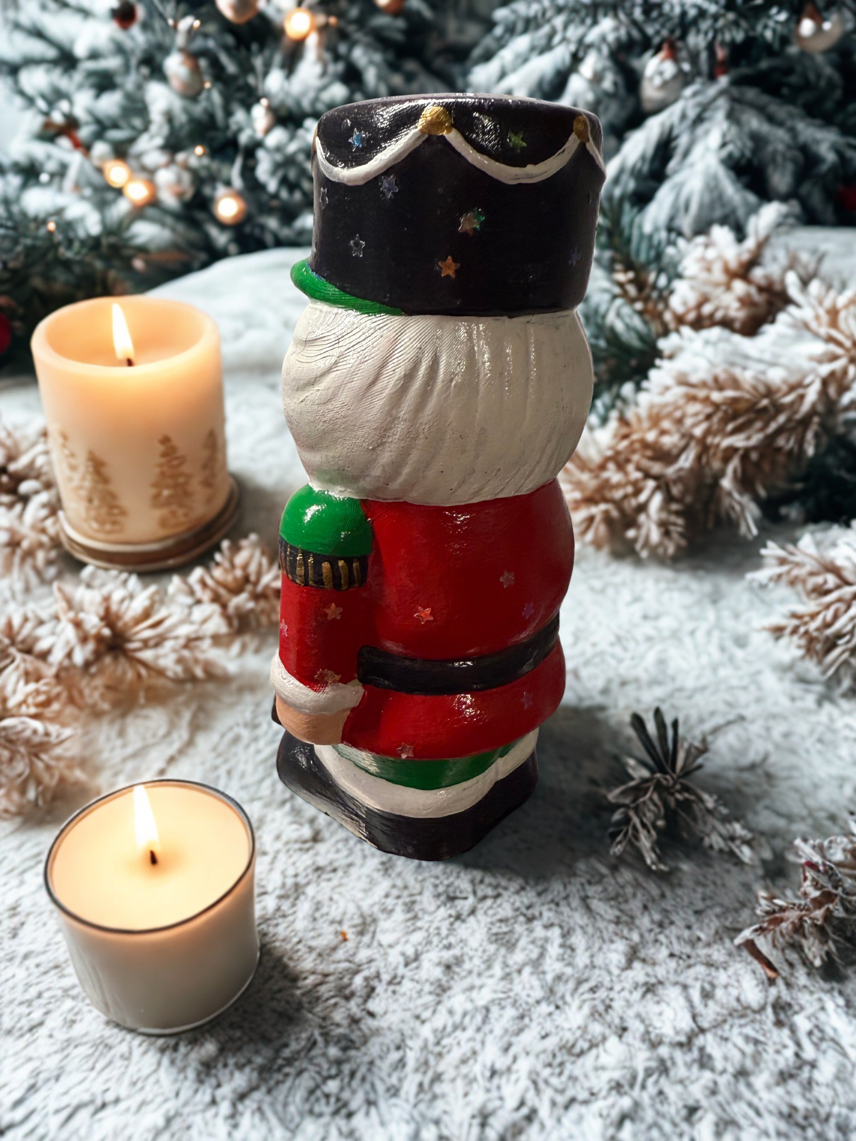 Hand-Painted Classic Nutcracker Figurine | Holiday Home Decor | Christmas Gift
