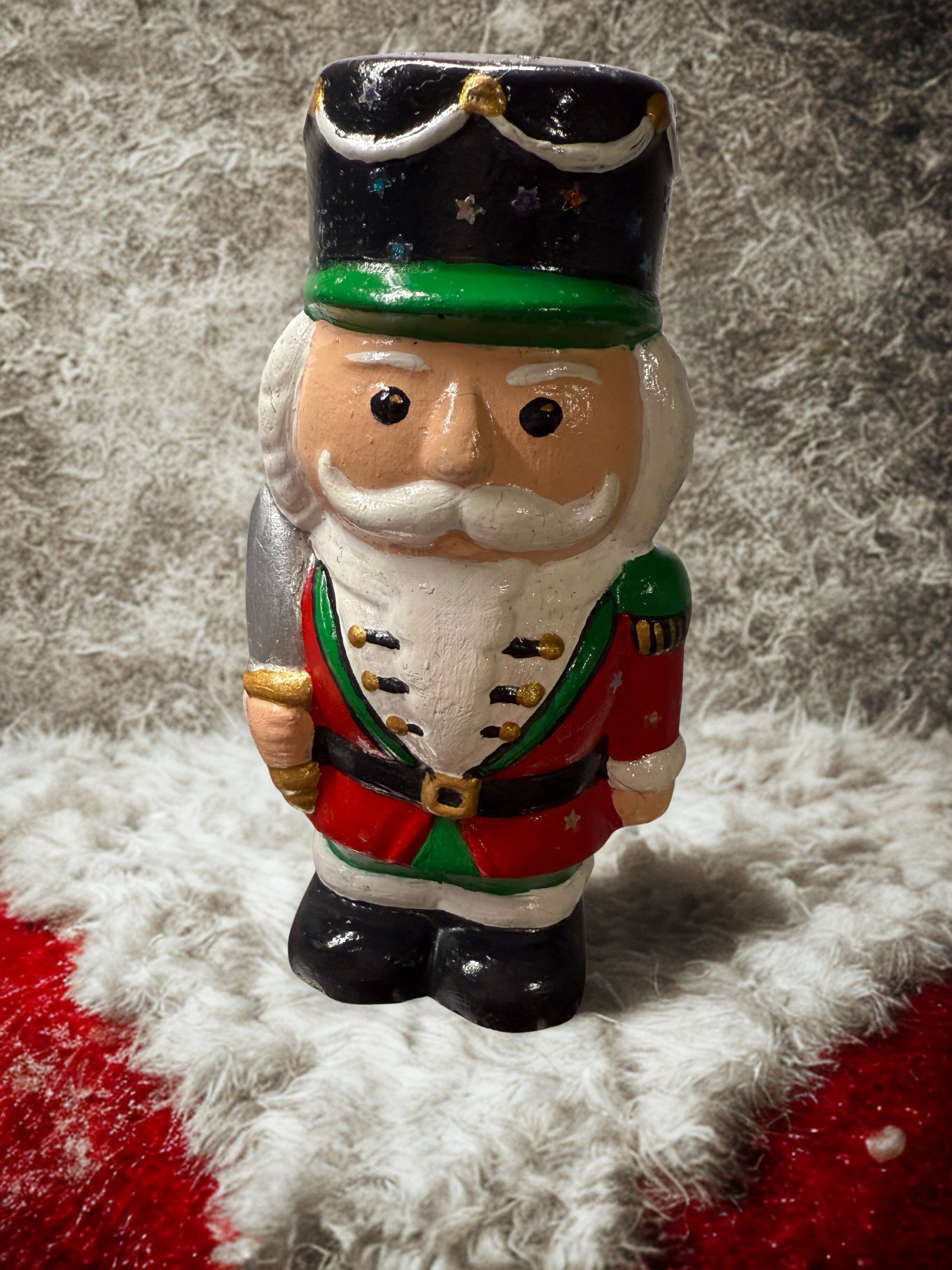 Hand-Painted Classic Nutcracker Figurine | Holiday Home Decor | Christmas Gift