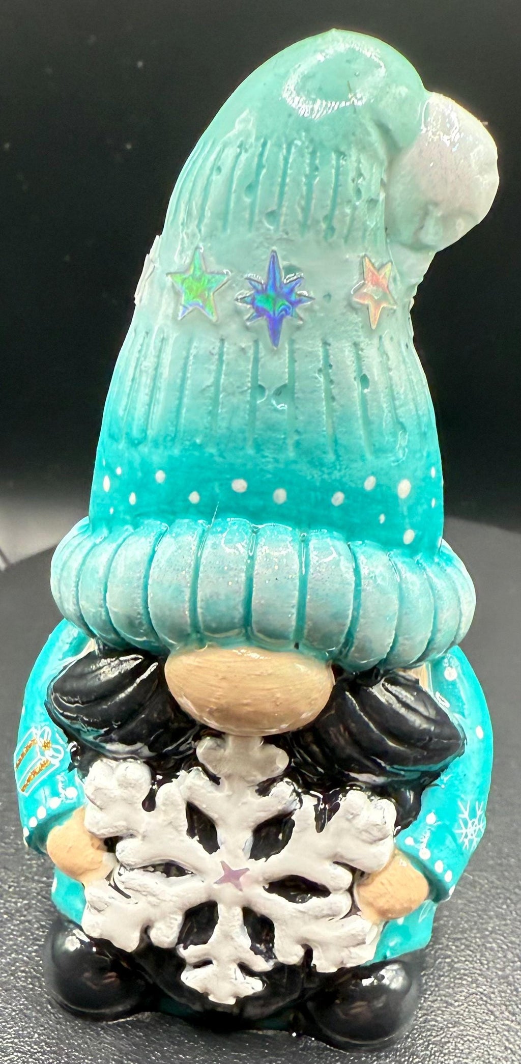 Winter Wonderland Gnome - Hand-Painted Figurine