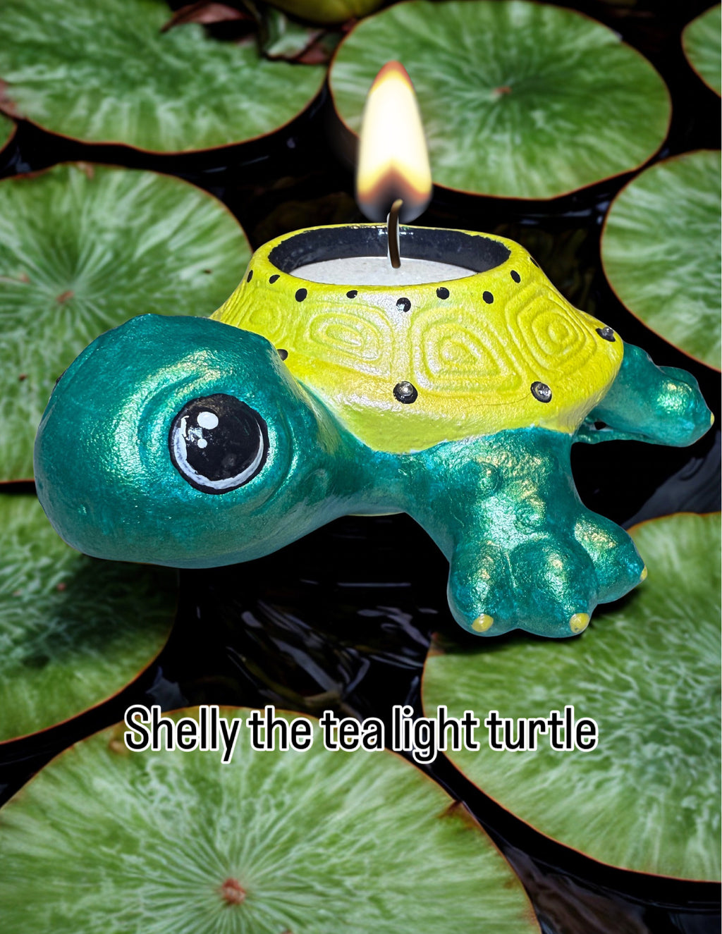 Shelly The Tealight Turtle