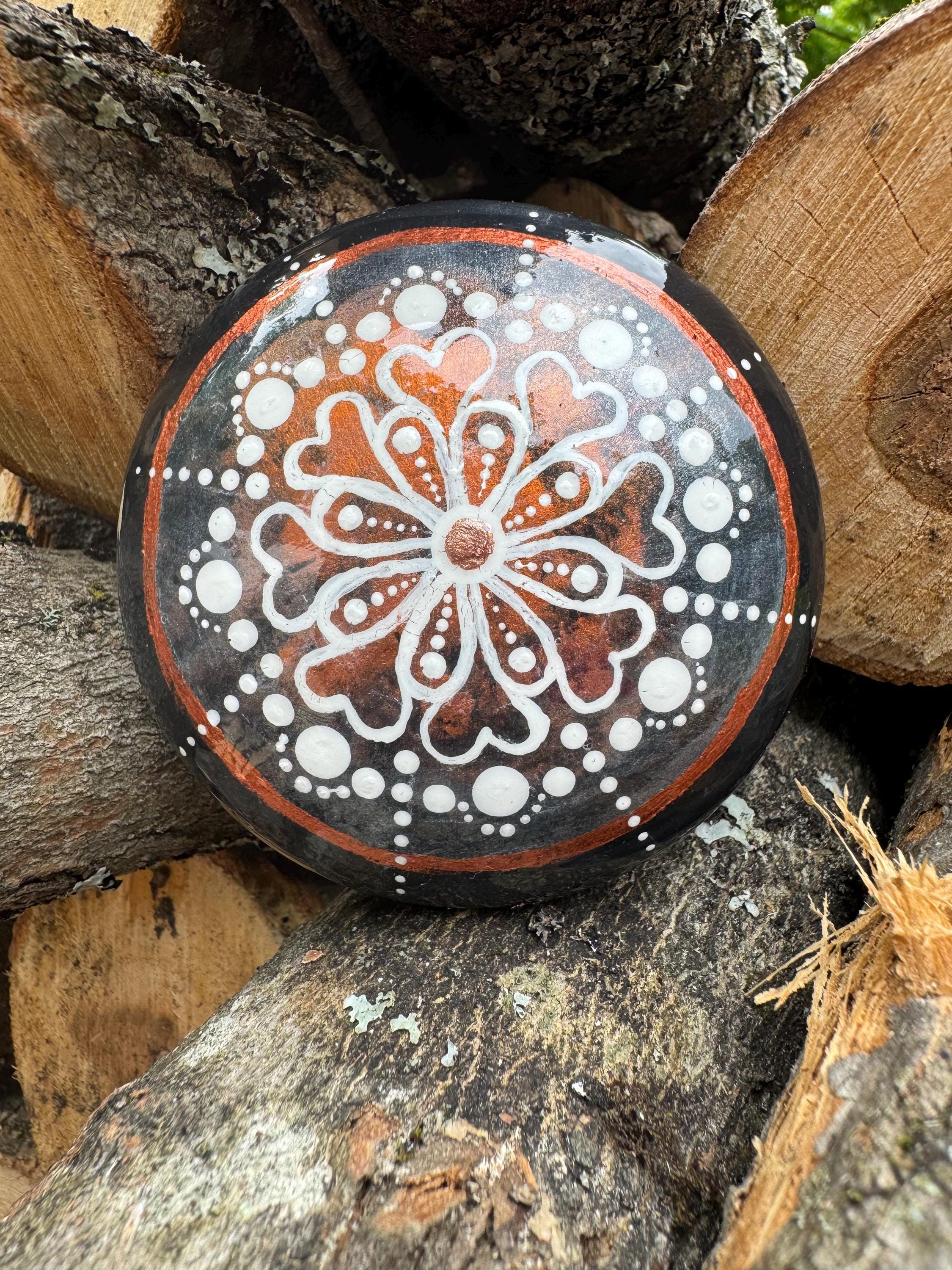 White, Black and Copper Mandela