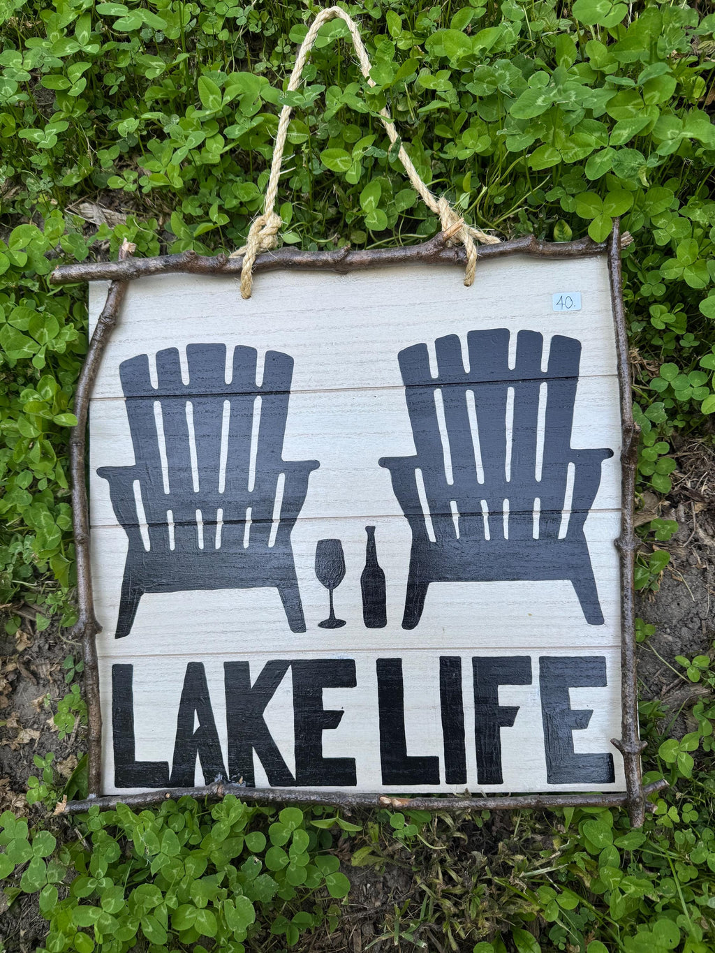 Lake Life Sign