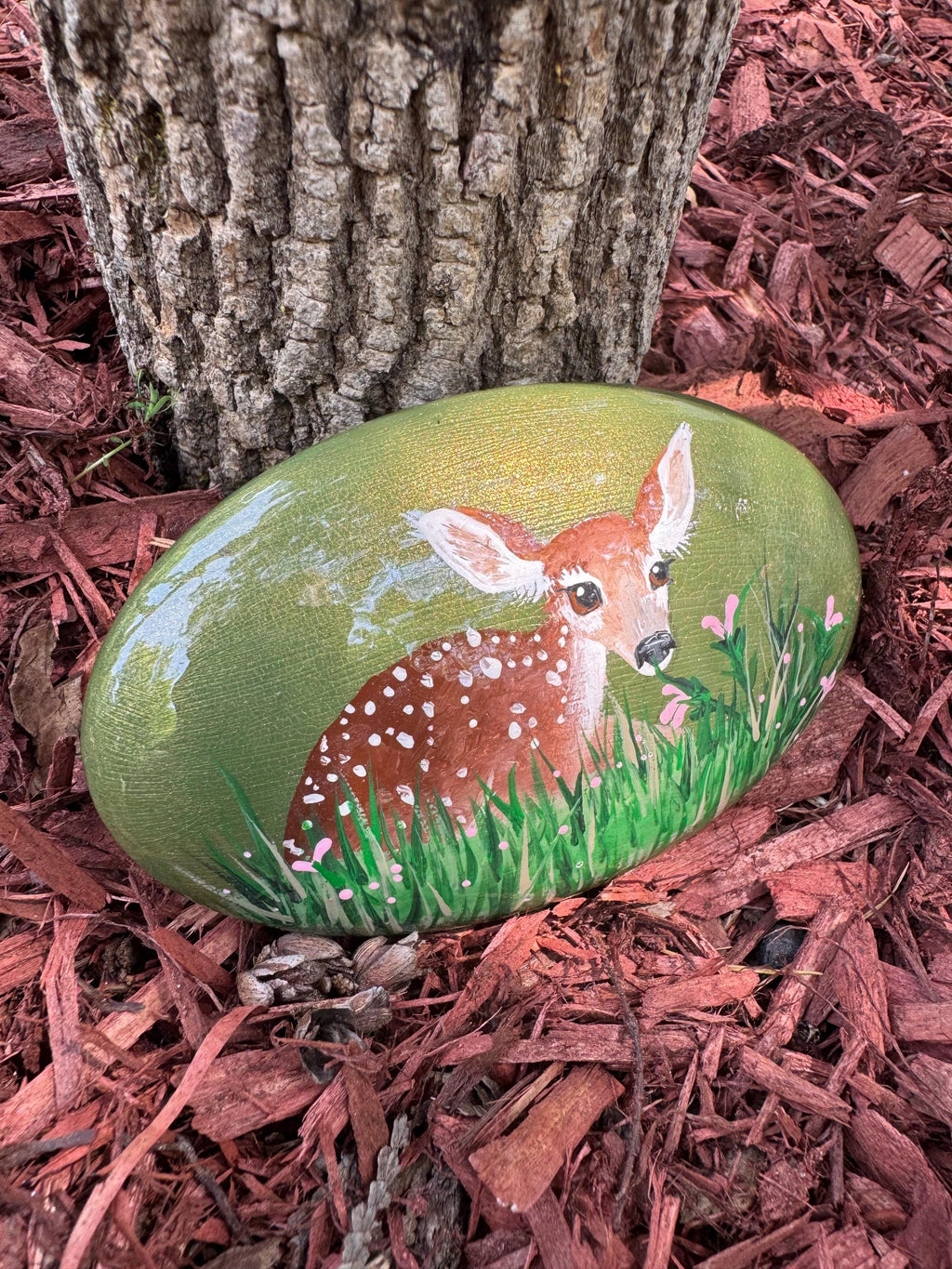 Realistic Fawn Stone