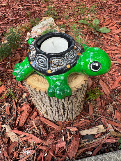 Shelly The Tealight Turtle