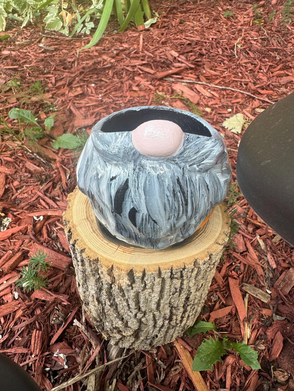 Jack-O-Lantern Gnome Storage