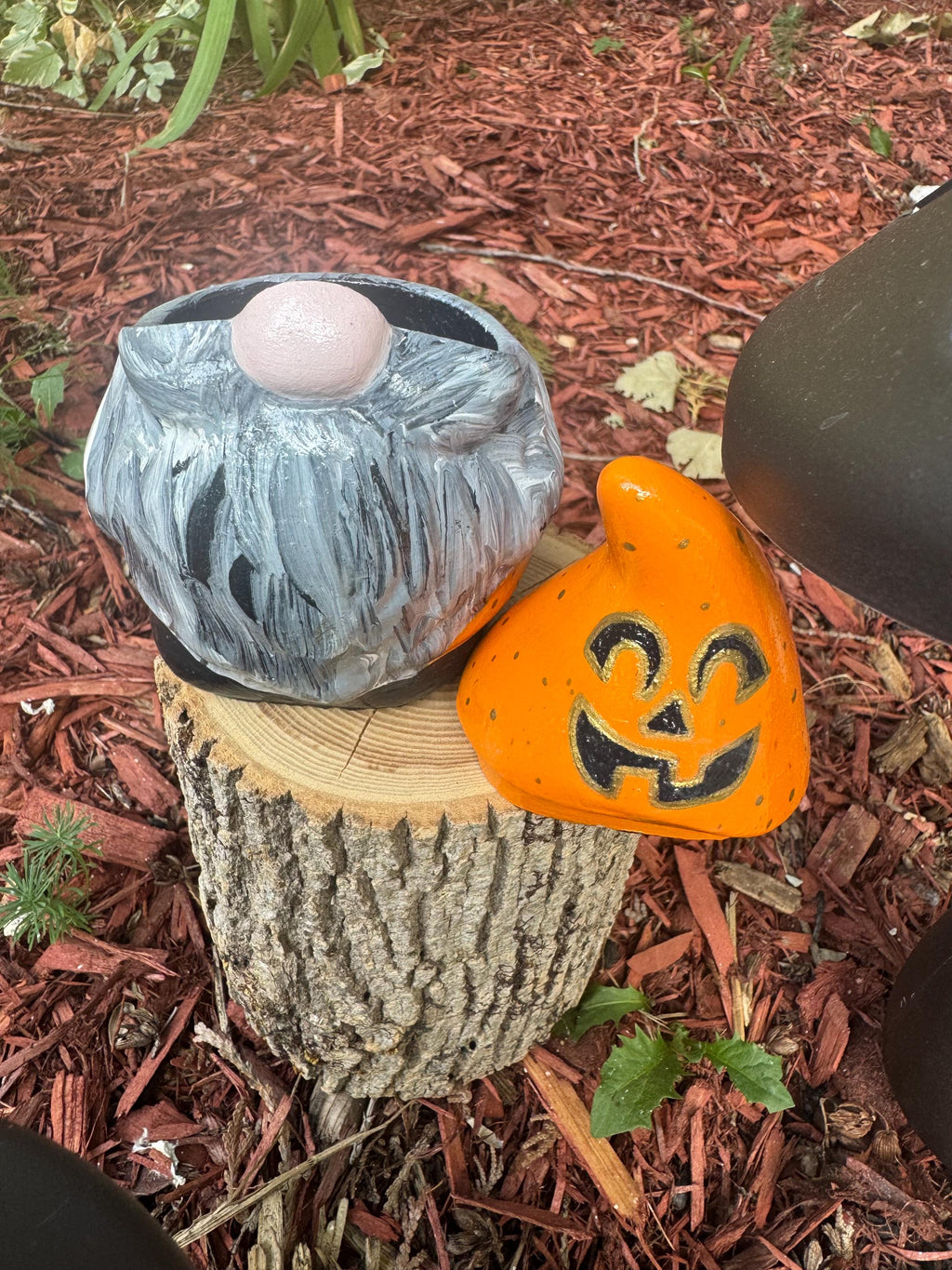 Jack-O-Lantern Gnome Storage