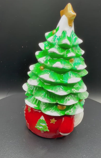Holiday Tree Gnome| Christmas figurine