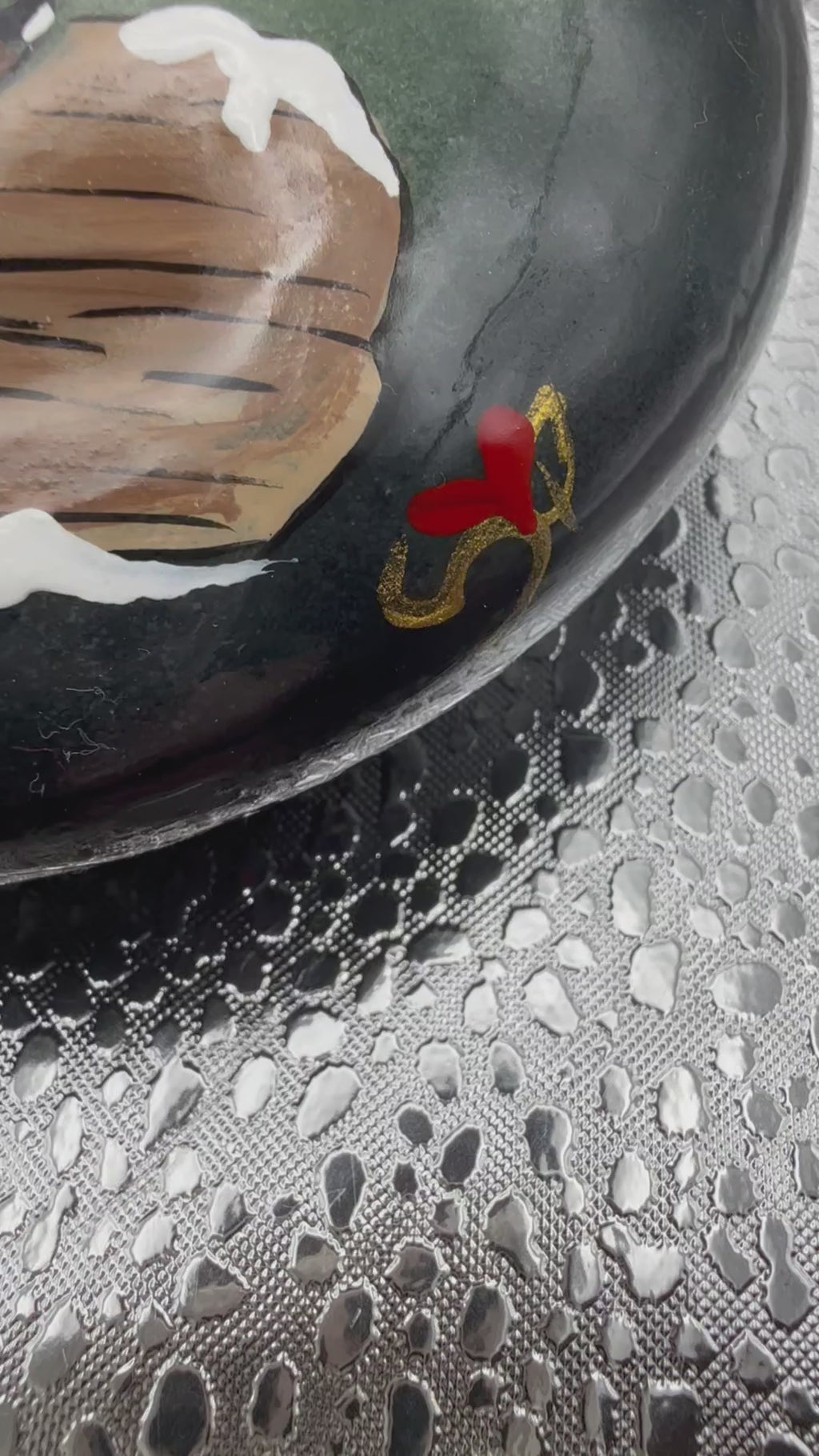 Holiday Cheer Reindeer - Hand Painted Medium Stone